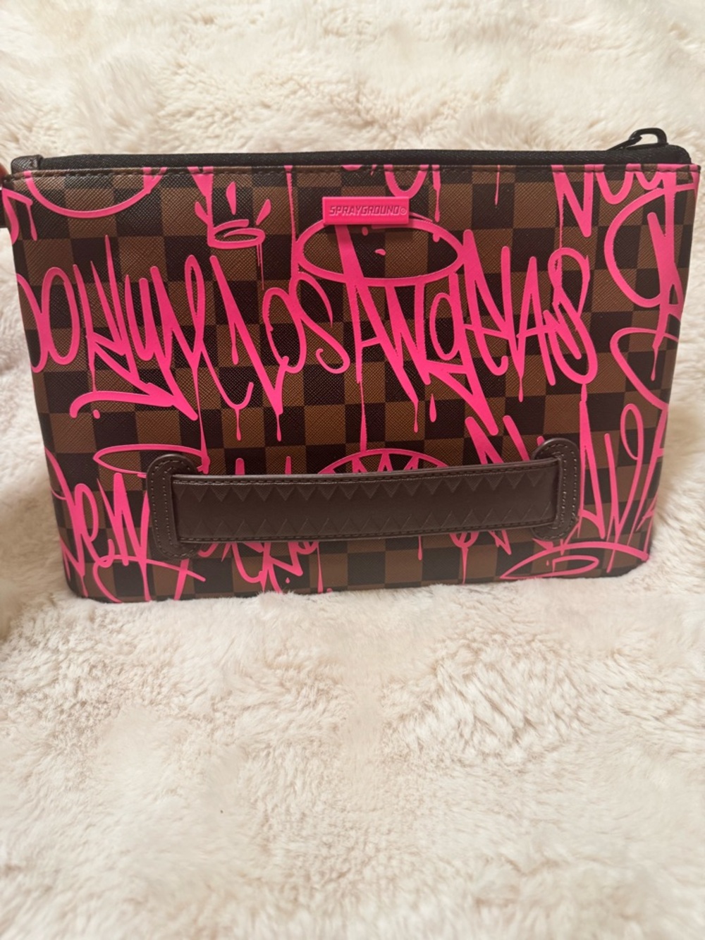 Sprayground graffiti clutch